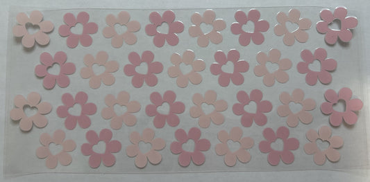 Pink and Light Pink Flowers