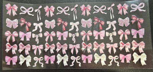 Pink Multi-Shaped bows