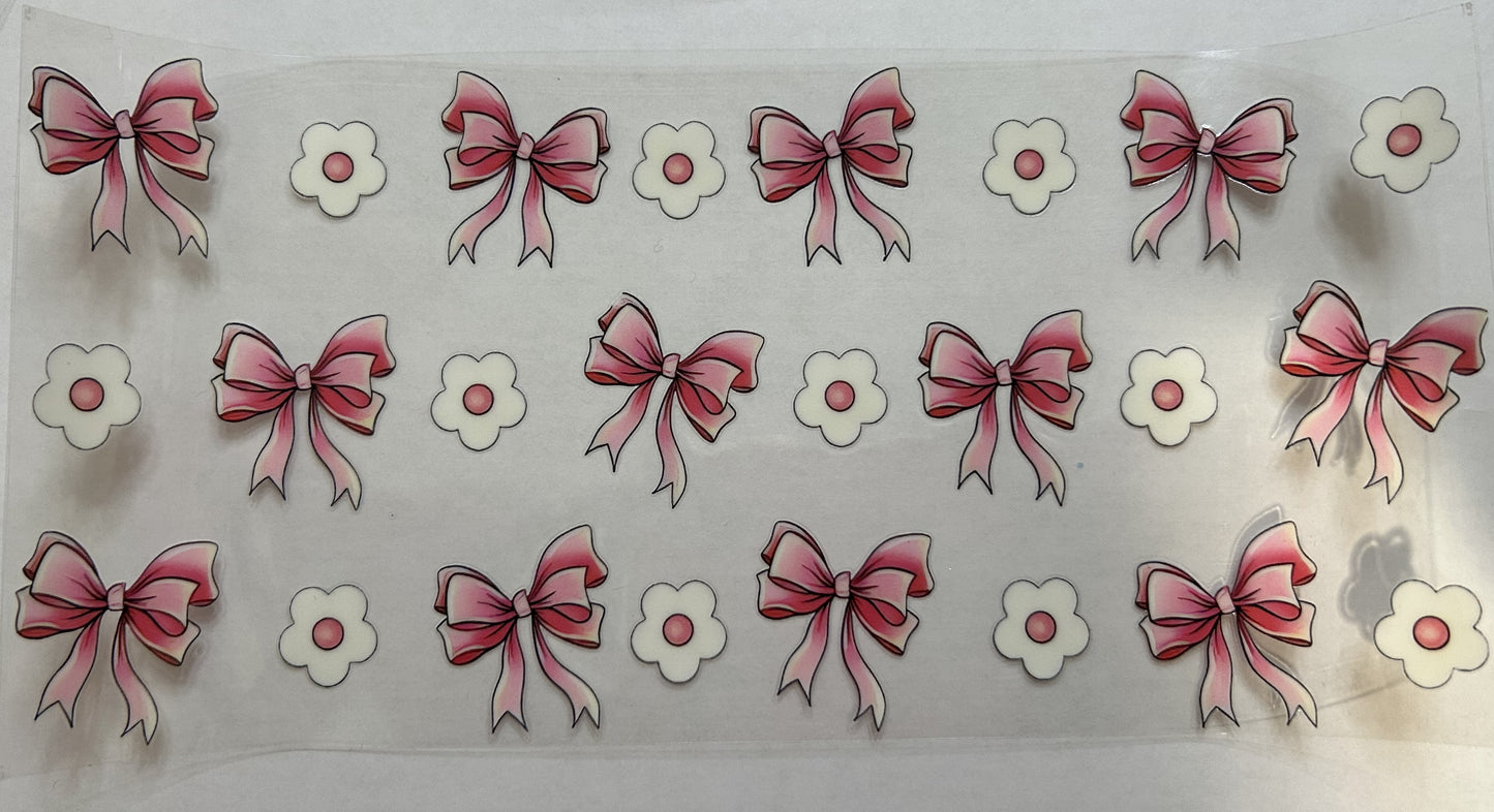 Pink Bows and Fowers