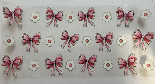 Pink Bows and Fowers