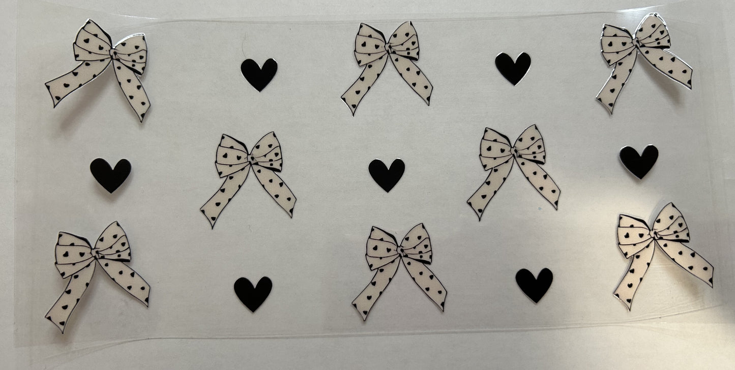 Black and White Bows