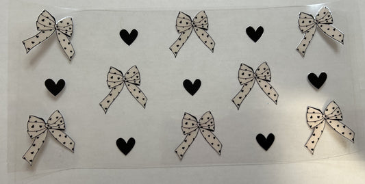 Black and White Bows