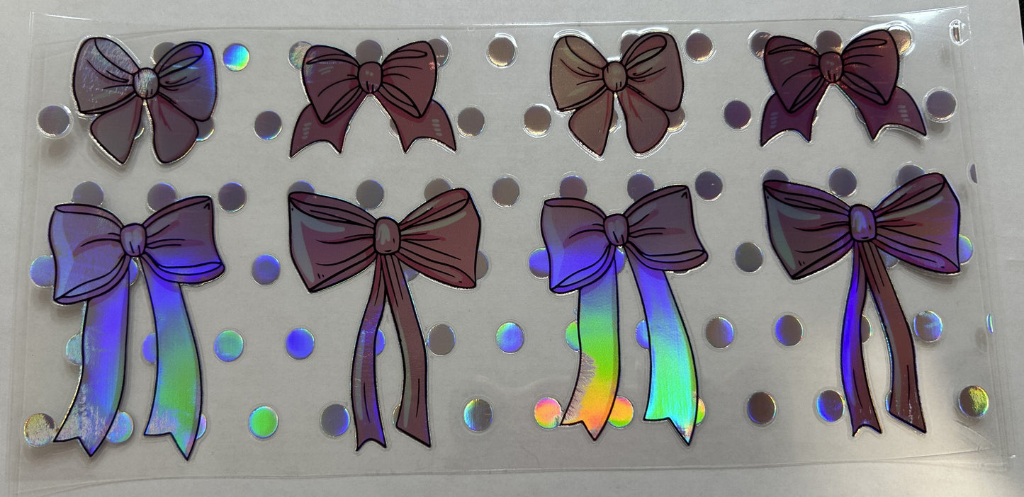 Holographic Bows and Polka Dots