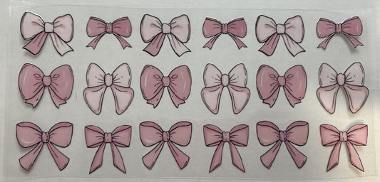 Pink and Light Pink Bows