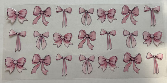 Light Pink Multi-Shaped Bows