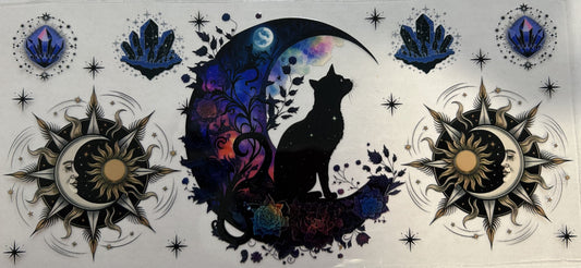 Sun Moon Crystal Cat