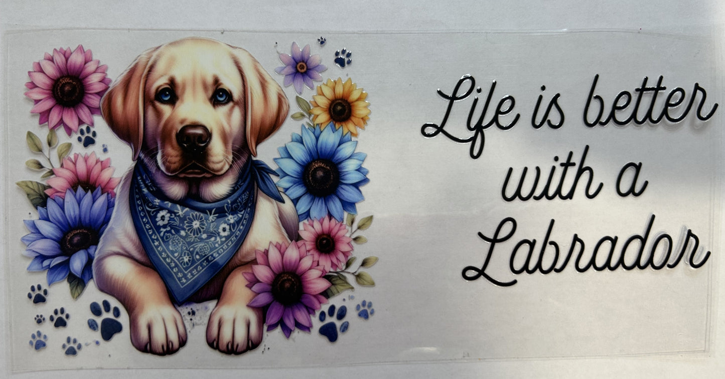 Life is better with a Labrador