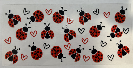 Ladybugs and hearts