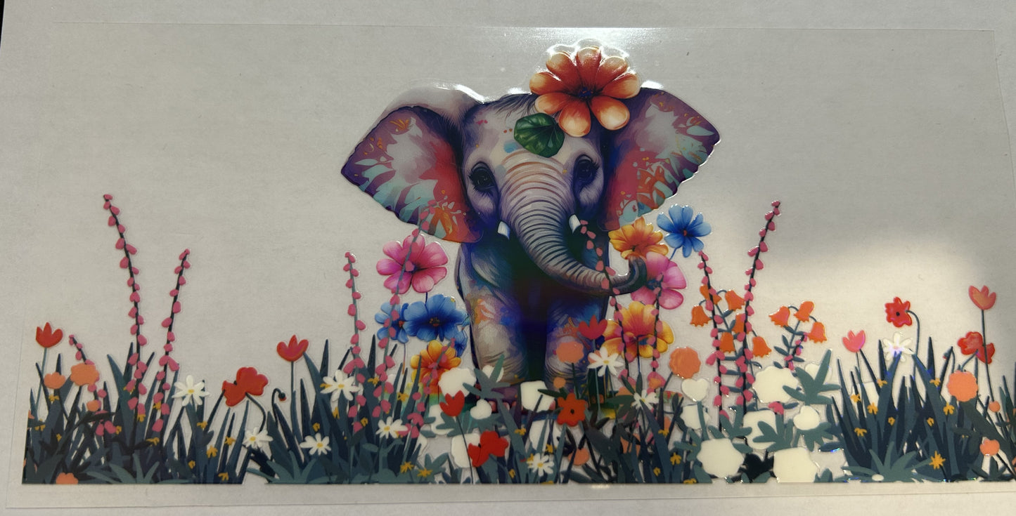 Floral Elephant