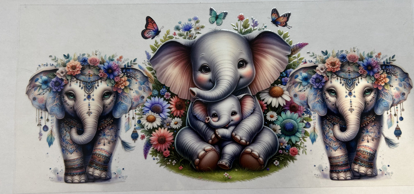 Mama Elephant and baby