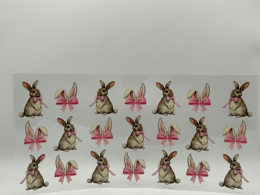 Brown Bunny and bows