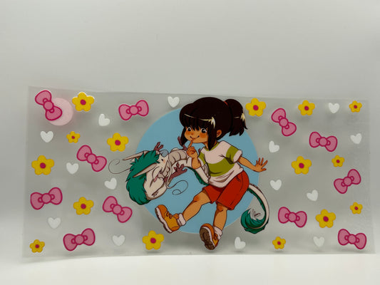 Chihiro Ogino and Haku