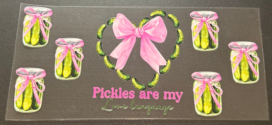 Pickles are my love language