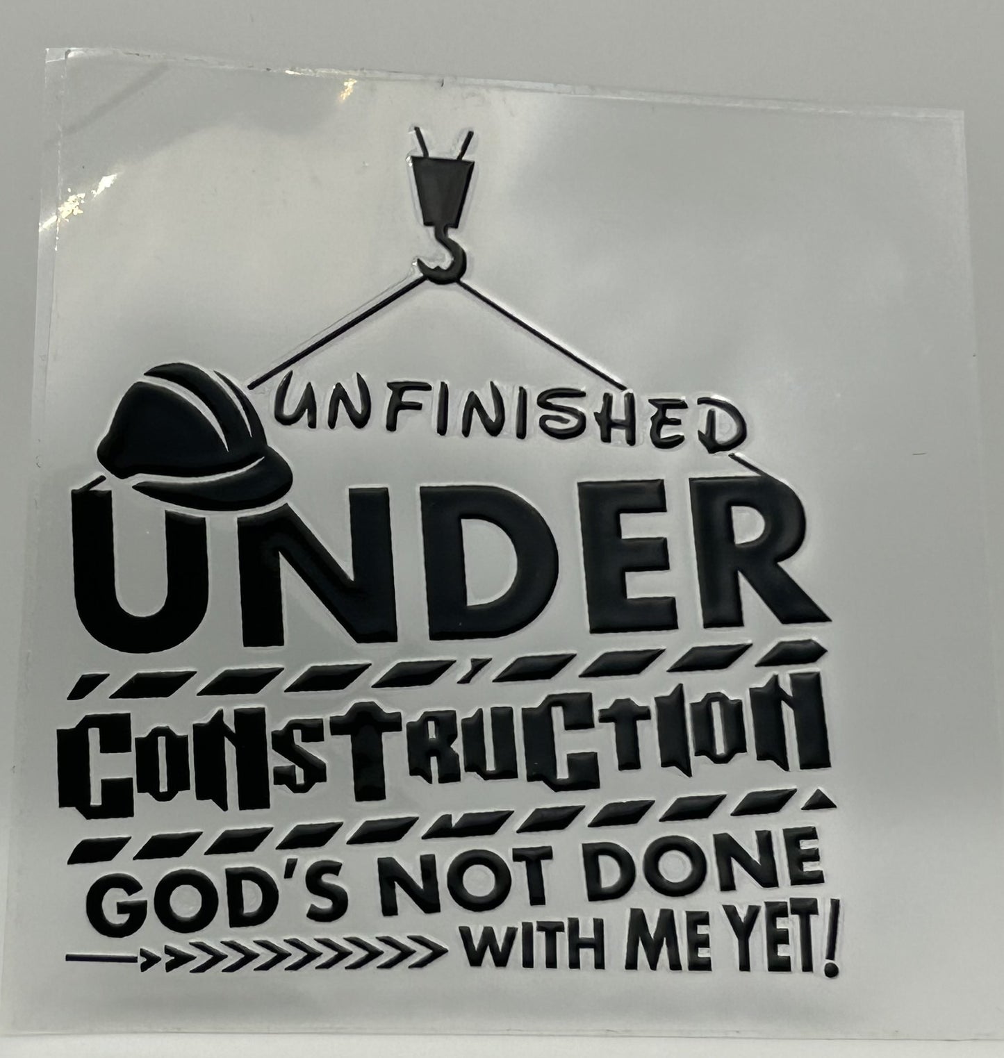 Unfinished Under Construction