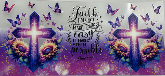 Faith does not make things easy