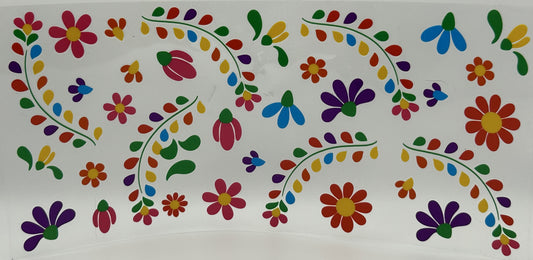 bright colored flowers