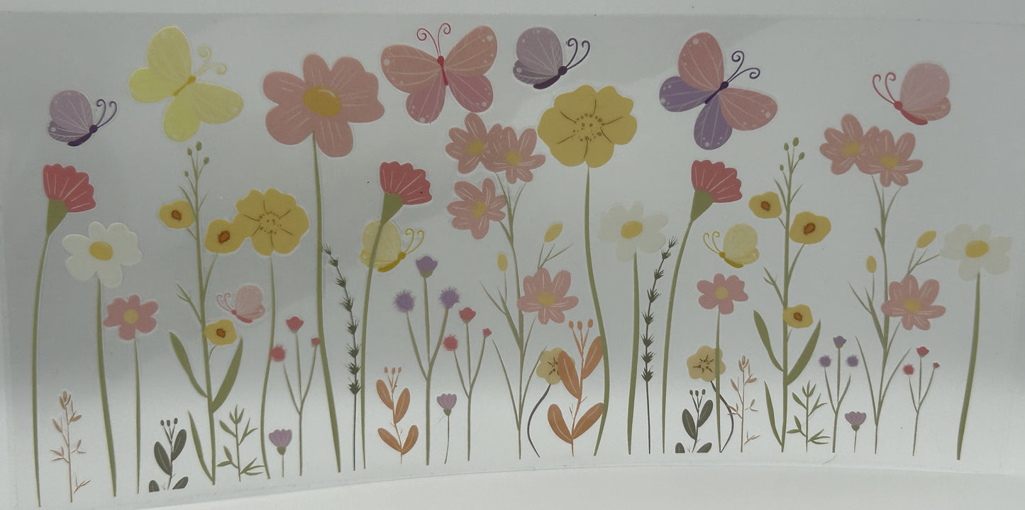 Pastel flowers