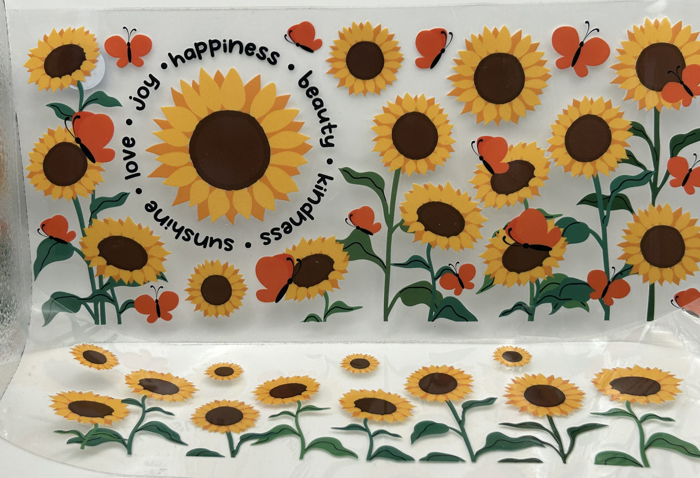 Sunflower Happiness 40oz wrap