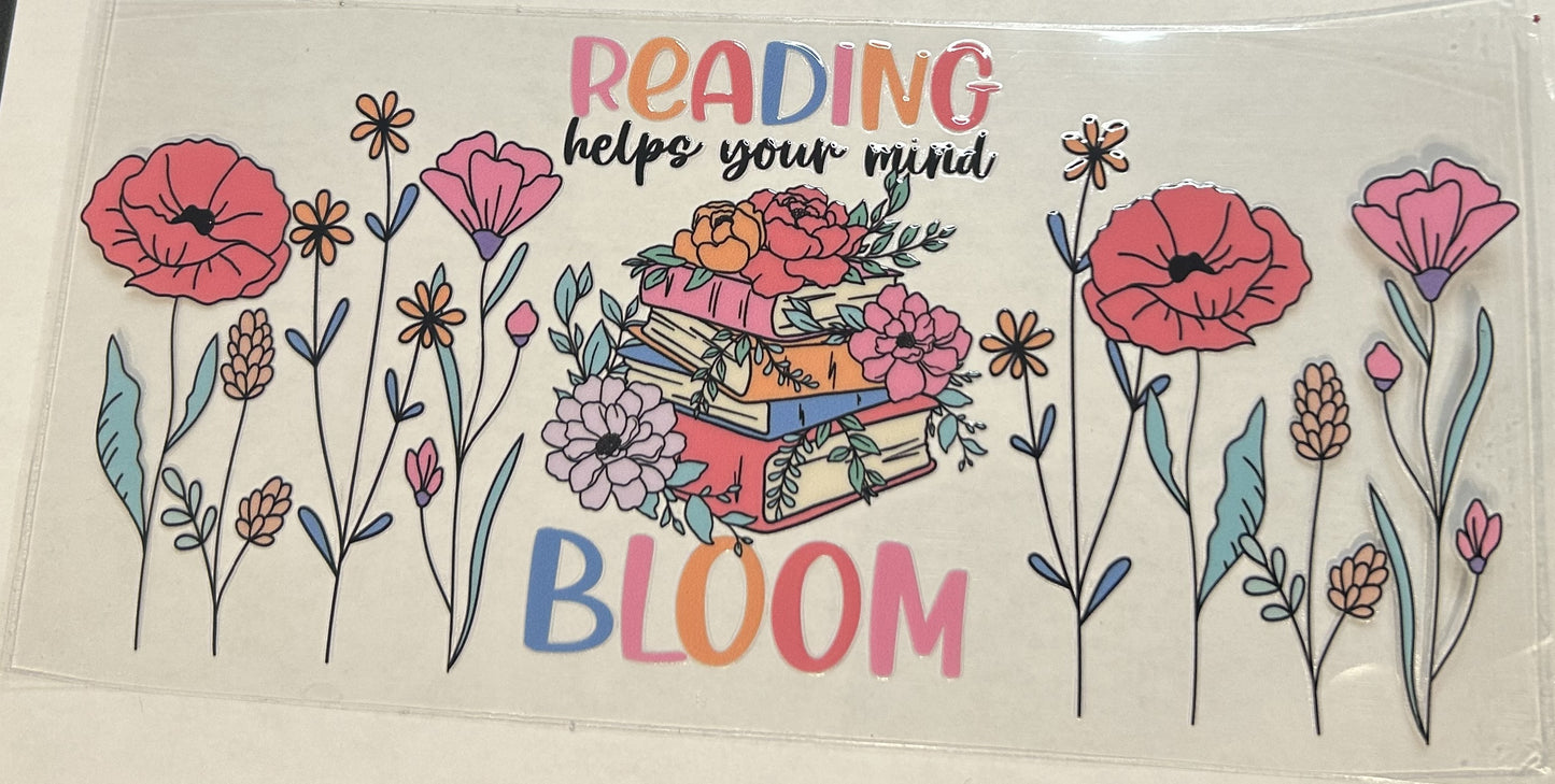 Reading helps your mind Bloom