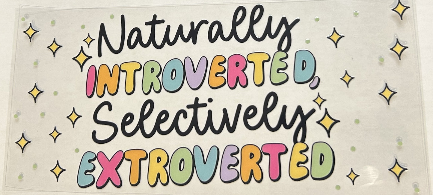 Naturally introverted