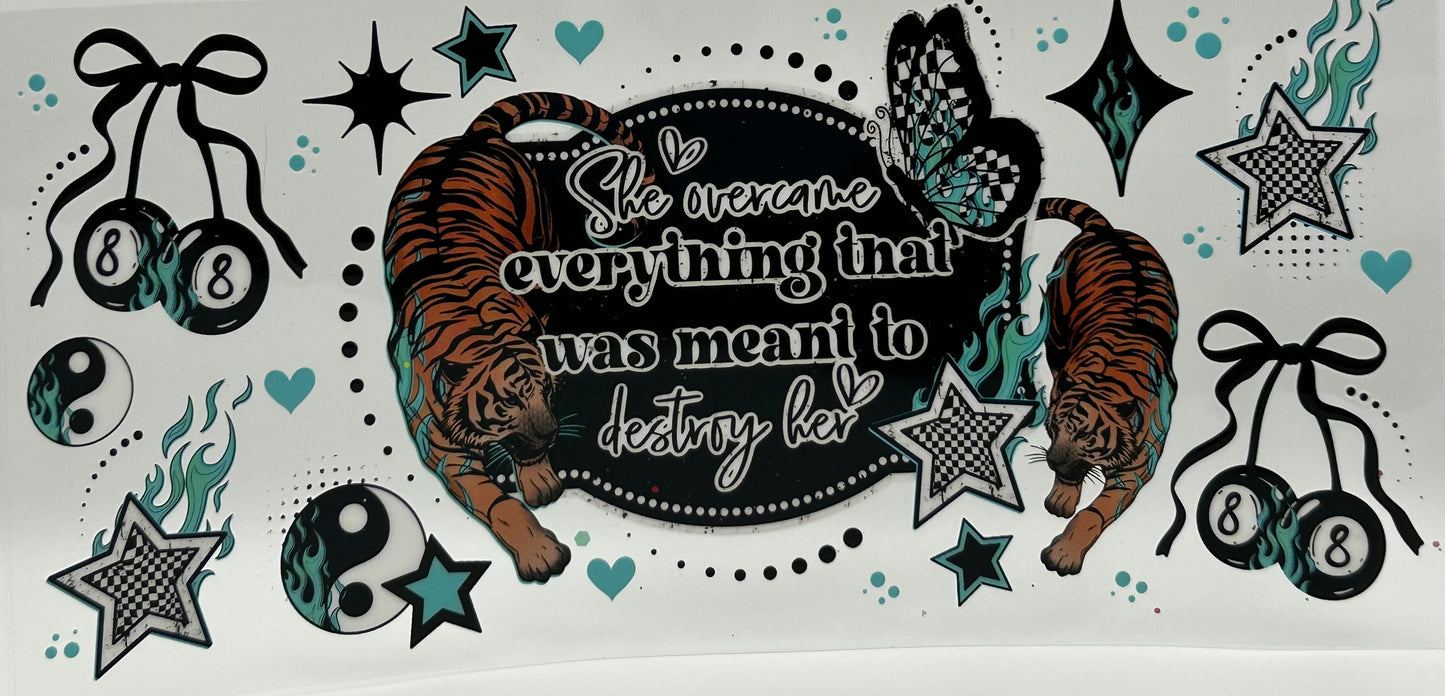 She overcame everything