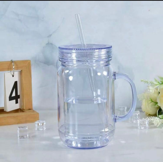 20oz Mason Jar Snow Globe