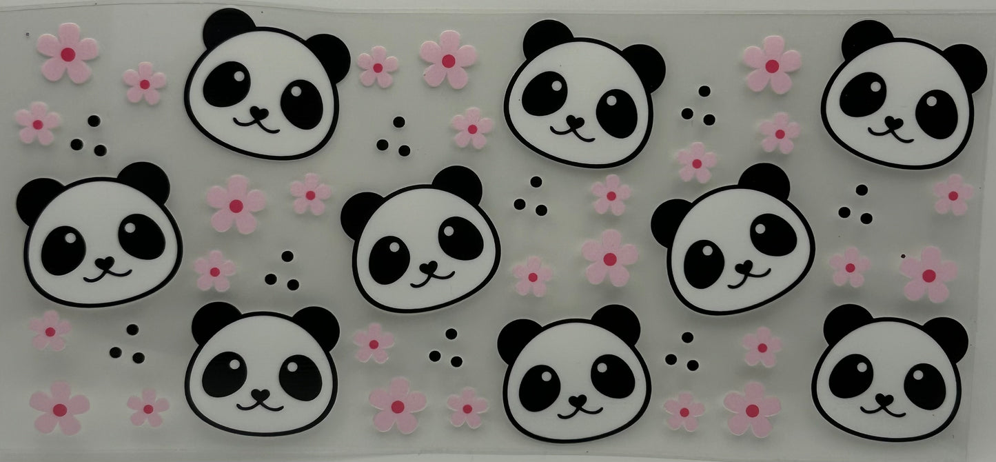Pandas & Flowers