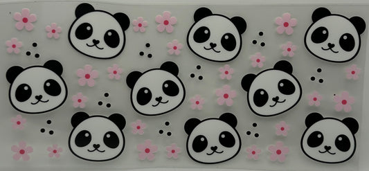 Pandas & Flowers