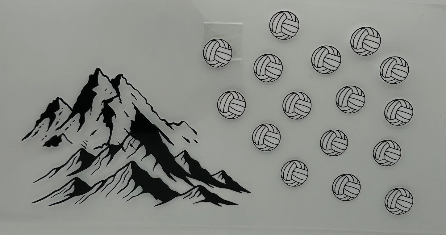 Mountains and Volleyballs