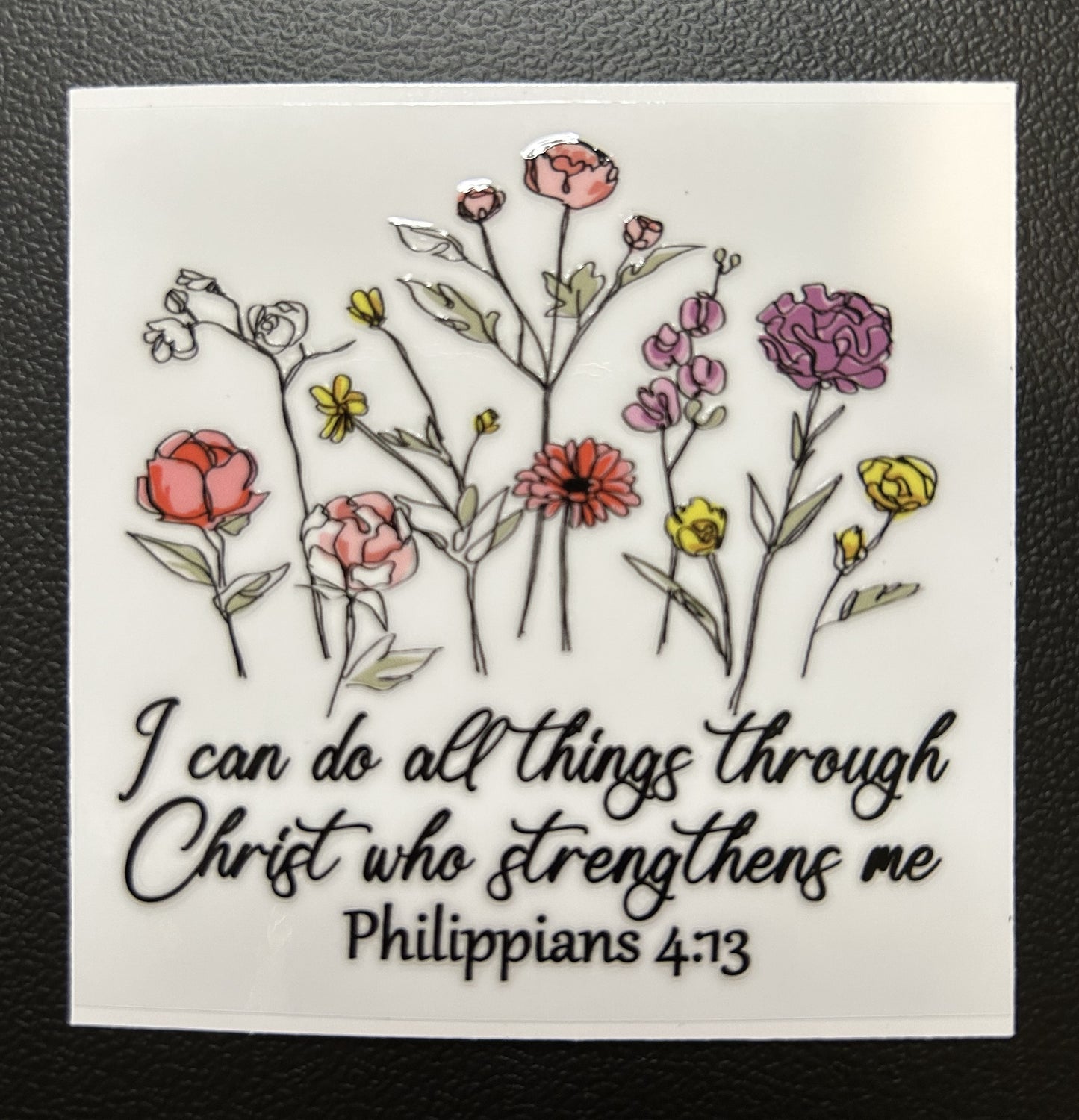 I can do all things through Christ