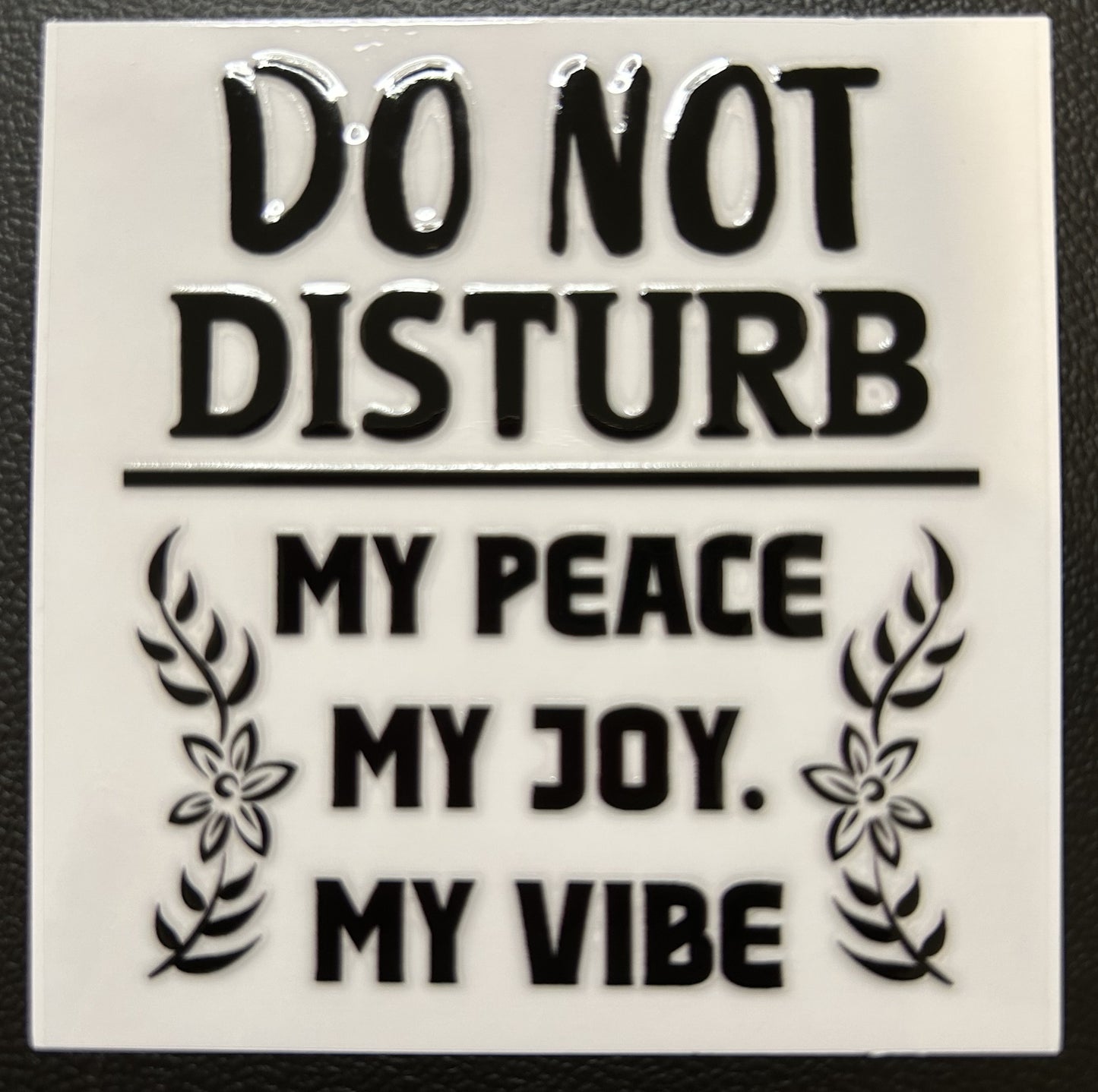Do not disturb