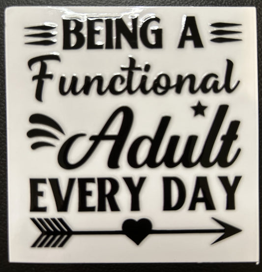 Being a functional adult every day