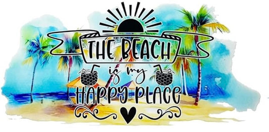The beach is my happy place